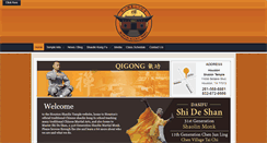 Desktop Screenshot of houstonshaolintemple.net